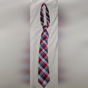 Tommy Hilfiger Men's Blue‎ And Red Tie